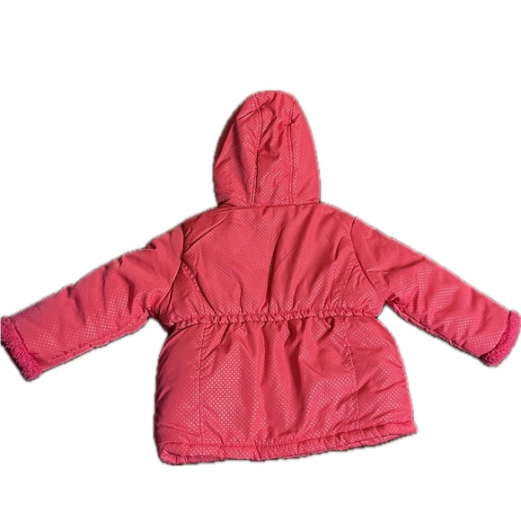 3T kids puffer pink jacket coat Pink Platinum rain snow play - Picture 5 of 9